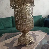 سطل و جا دستمالی برنز خیلی سنگین|صنایع دستی و سایر لوازم تزئینی|سهند, |دیوار