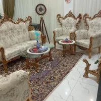 مبل سلطنتی ۷نفره در حد خیلی نو