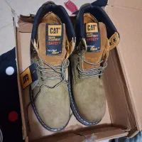 کفش بوت کاترپیلار چرم نو|کیف، کفش، کمربند|فولادشهر, مسکن مهر فولادشهر|دیوار