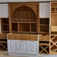 ساخت انواع کابینت وکمد دیواری  وخرده کاری....|جاکفشی، کمد، دراور|یزد, |دیوار
