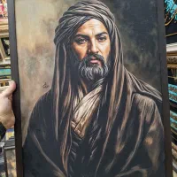 قاب تمثال مذهبی مخملی|تابلو، نقاشی، عکس|مشهد, سپاد|دیوار