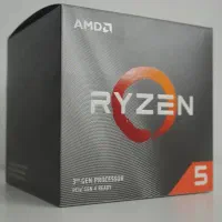 پردازنده  Ryzen 5 3600X box سالم و کارکرده|قطعات و لوازم جانبی رایانه|اصفهان, کوی امام جعفر صادق|دیوار