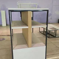 قفسه و میز کشویی