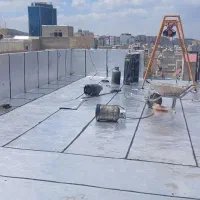 ایزوگام و آسفالت حتی نیم متر