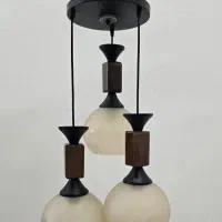 لوستر آویز سه شعله