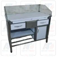 میزکار گوشت/میزکار قصابی/کابینت استیل صنعتی/آبچکان|کافی‌شاپ و رستوران|مشهد, شیرحصار|دیوار