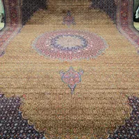 فرش دستباف ۲۴متری کف ابریشم/اقساطی/پرو در منزل|فرش|مشهد, احمدآباد|دیوار