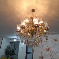 ۳ عدد لوستر آلومینیومی مدل قاجاری