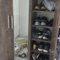 جا کفشی  و جالباسی  آینه دار سالم و تمیز ۴میلیون|جاکفشی، کمد، دراور|تهران, جنت‌آباد مرکزی|دیوار
