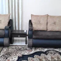 مبل راحتی نه نفره|مبلمان خانگی و میز عسلی|صومعهسرا, |دیوار