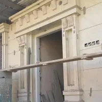 سنگ کار و سرامیک کار نما طرح دار وساده کاشی کاری