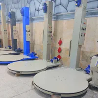 اصفهان*دستگاه استرچ پالت صفحه گردان.شیرینگ استرجES