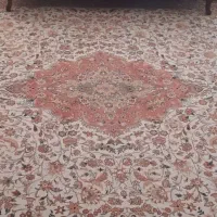 3 عدد فرش 12 متری میز تلویزیون چوبی