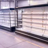 تولید یخچال اپن روباز فروشگاهی موتور مرکزی/سرخود