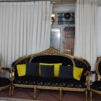 مبلمان سلطنتی و میز نهار خوری