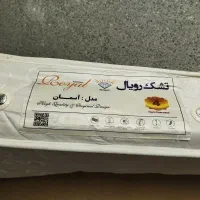 تخت خواب فلزی همراه تشک رویال|تخت و سرویس خواب|تهران, دریاچه شهدای خلیج فارس|دیوار
