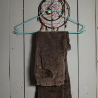 شلوار کبریتی جین اور**جینال بچگانه|لباس|رشت, رودباری|دیوار