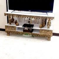 میز تلویزیون برنج اصل|مبلمان خانگی و میز عسلی|شاهین‌شهر, شهرک گلدیس|دیوار