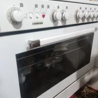 اجاق گاز ۵ شعله با فر وجوجه گردان ایتالیایی