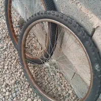 رینگ  و لاستیک دوچرخه ۲۶|دوچرخه، اسکیت، اسکوتر|شیراز, شهرک مفتح|دیوار