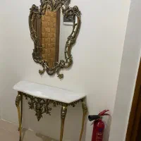 آینه و کنسول برنج