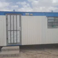 کانکس ۲/۵×۶درحد نو تمیز کفپوش درو پنجره آلمینیوم|مصالح و تجهیزات ساختمان|حبیب آباد, |دیوار
