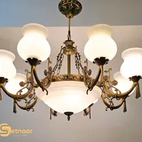 ده مدل لوستر ممتاز و مجلل (موجودی مطابق توضیحات)