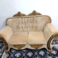 مبل شش نفره با جالباسی فلزی