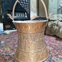 سطل مسی قدیمی