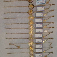 دستبندهای استیل رنگ ثابت ظریف مشابه طلا زنانه