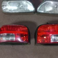 چراغ جلو و عقب پراید