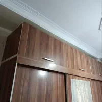 کمد دیواری بزرگ وجادار و ریلی