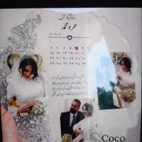 تندیس عروس و داماد رزینی