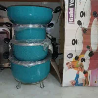 سرویس قابلمه تفلون ۷ پارچه