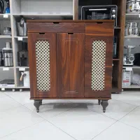 جاکفشی ۳ درب مدل حصیری * اثاث مارکت