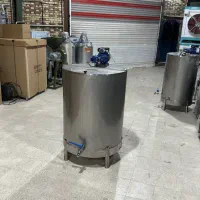 دیگ پاتیل پخت شیر داغ گرم کن مخزن پروسس تانک 500|ماشین‌آلات صنعتی|قم, سراجه|دیوار