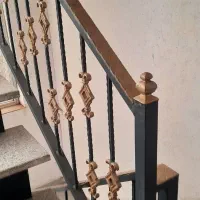 نرده فلزی در حد نو