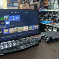 کنسول ps4 slim کپی خور فول گیم|کنسول، بازی ویدئویی و آنلاین|رشت, باهنر|دیوار