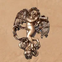 مجسمه پلی استر فرشته جاکلیدی