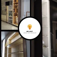 تولید،مونتاژ و نصب انواع لاین نوری و نورخطی لاینر|لامپ و چراغ|مشهد, آزادشهر|دیوار