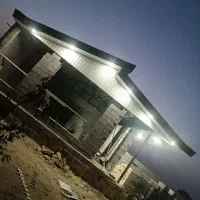 شیروانی سوله الاچیق سایه بان اسکلت جوشکاری قوطی