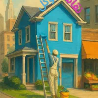 نقاشی ساختمان توکل