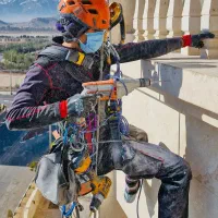 پیچ رول پلاک سنگ نما (بدون نیاز به داربست)