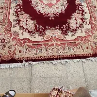 فرش زرشکی 9 متری|فرش|سلماس, |دیوار