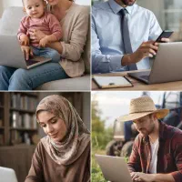 کار پاره وقت در منزل