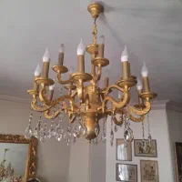 لوستر  و.  آیینه شمعدان ب|لوستر و چراغ آویز|تهران, جنت‌آباد مرکزی|دیوار