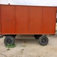 تریلی چهار چرخ کاه کوب