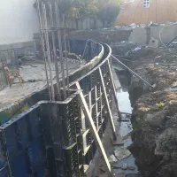 اجرای فونداسیون و اسکلت بتن استخر دیوار|خدمات پیشه و مهارت|کلاردشت, |دیوار