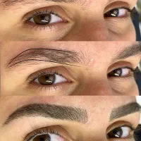مدل میکروبلیدینگ ابرو ۵۰۰ تومن هزینه مواد|خدمات آرایشگری و زیبایی|اصفهان, باغ زرشک|دیوار