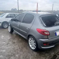 پژو ۲۰۶ تصادفی مدل۸۷ موتور گیربکس سالم تقویت شده